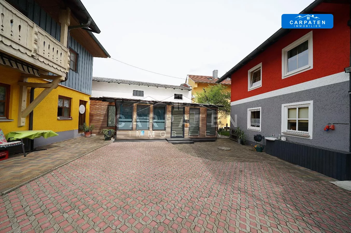 Ansicht Wellnessgebäude