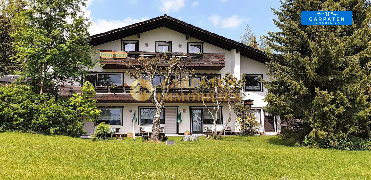 Ansicht Terrasse und Balkone S