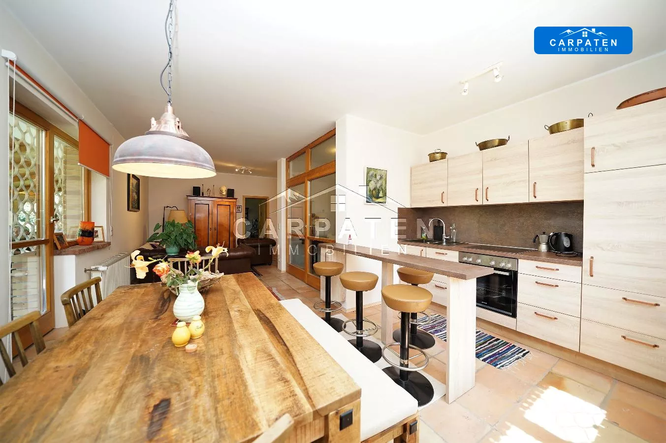 Wohn-Essbereich Souterrain