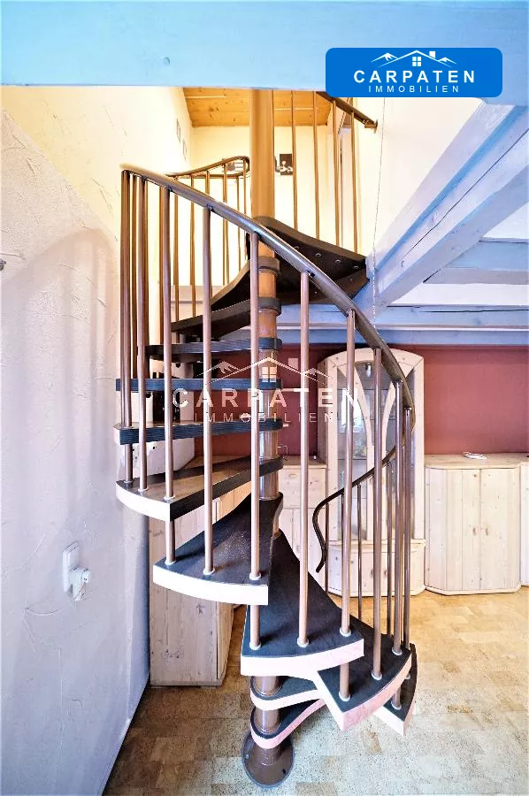 Wendeltreppe Wohnzimmer EG