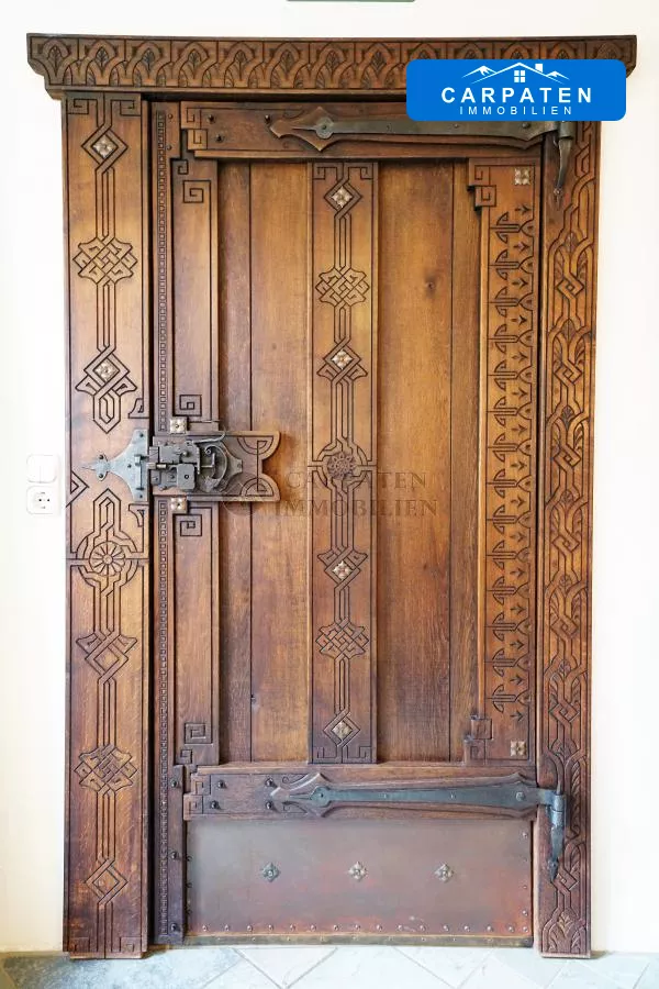 Holztür innen Essküche EG