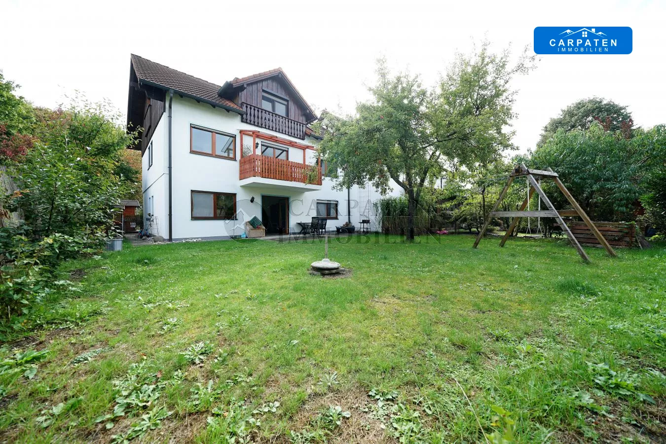 Ansicht Haus und Garten