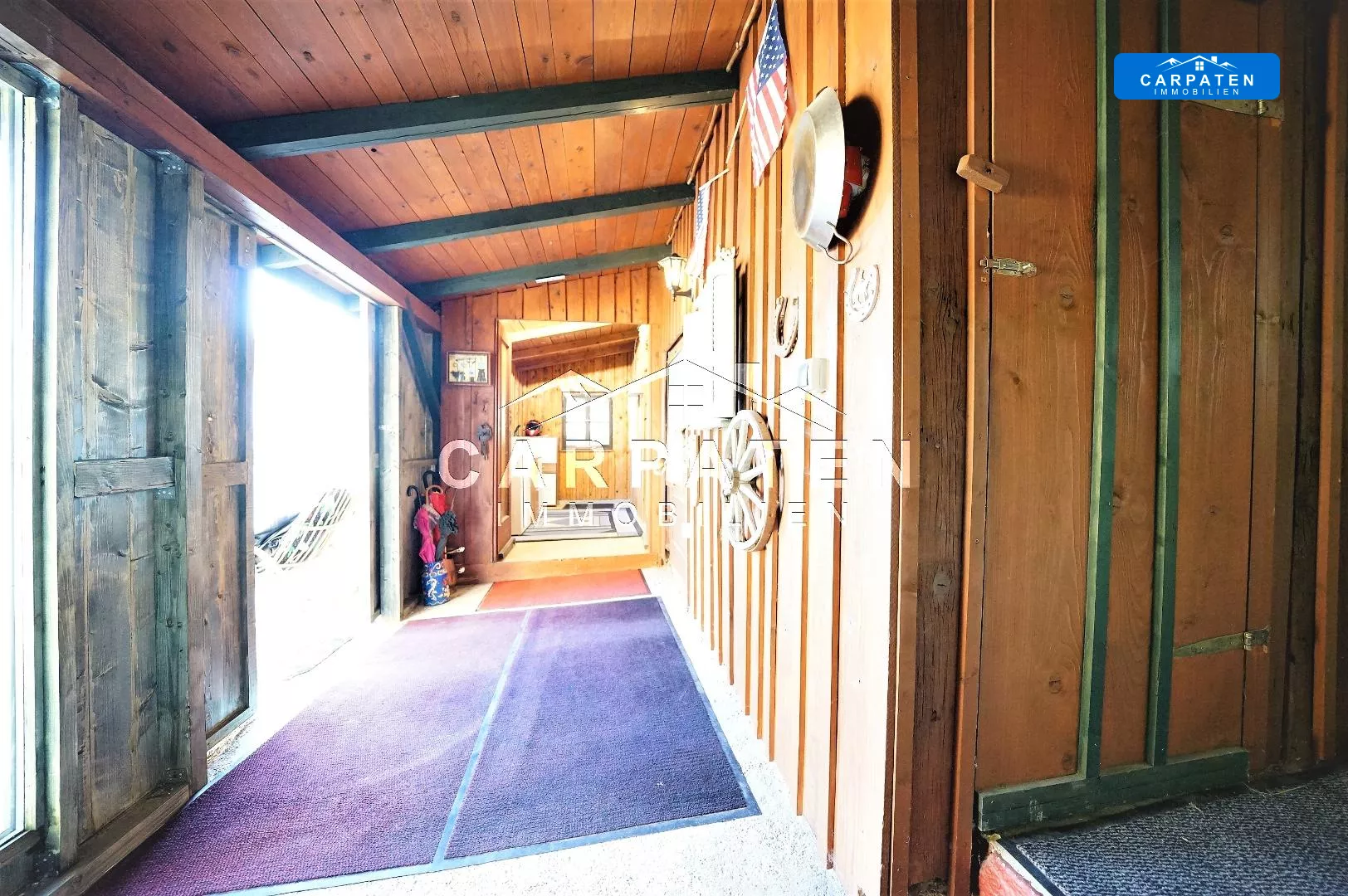 Durchgang zur Werkstatt