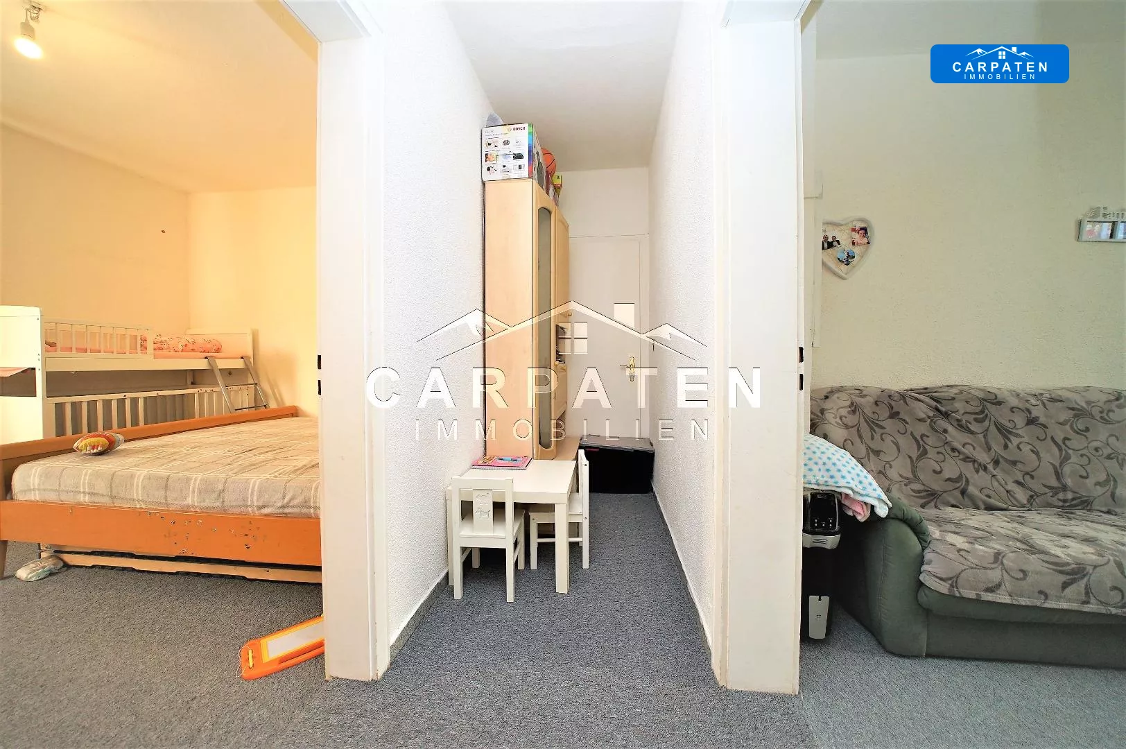 Durchgang Schlaf-u. Wohnzimmer ELW