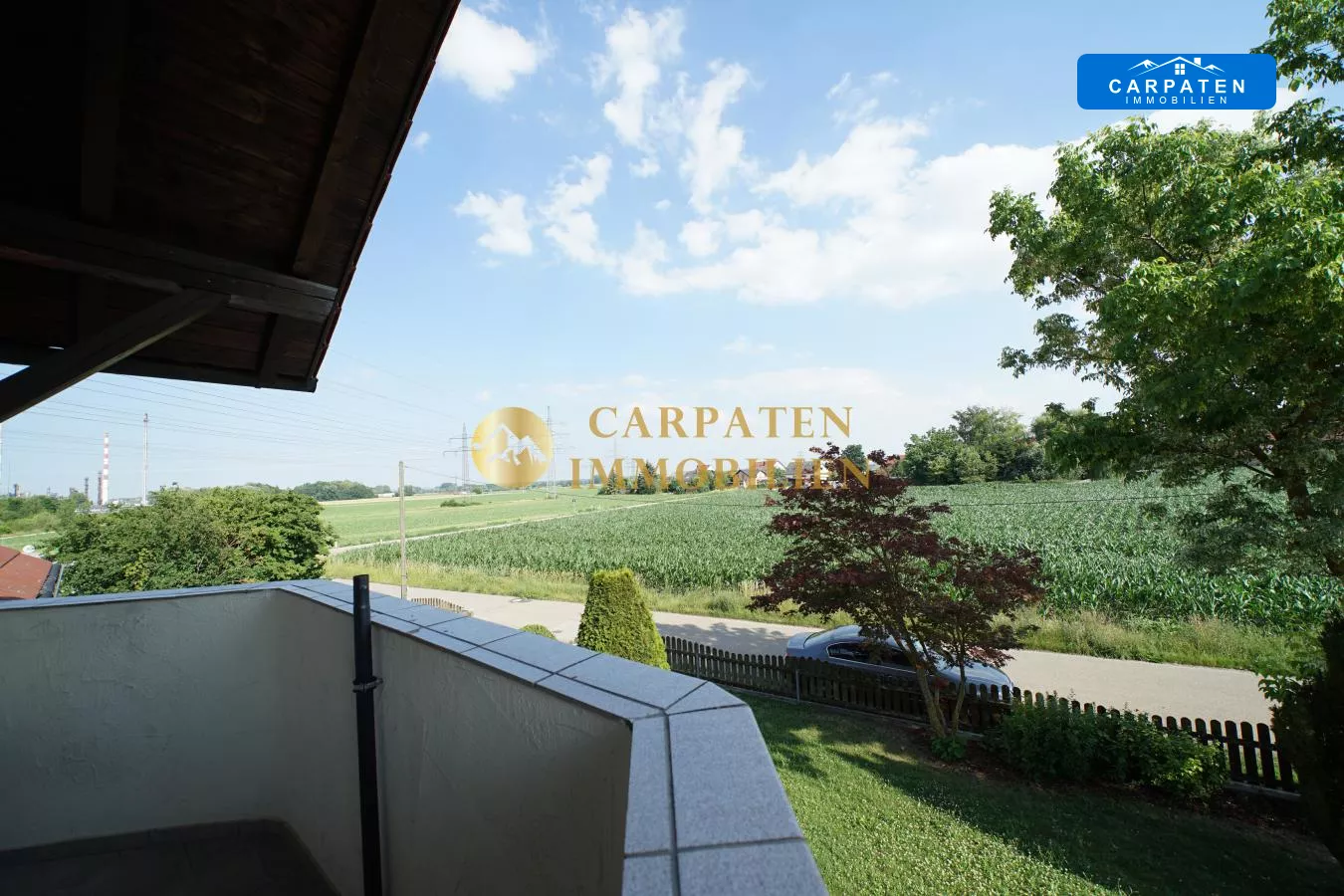 Aussicht Balkon Esszimmer DG