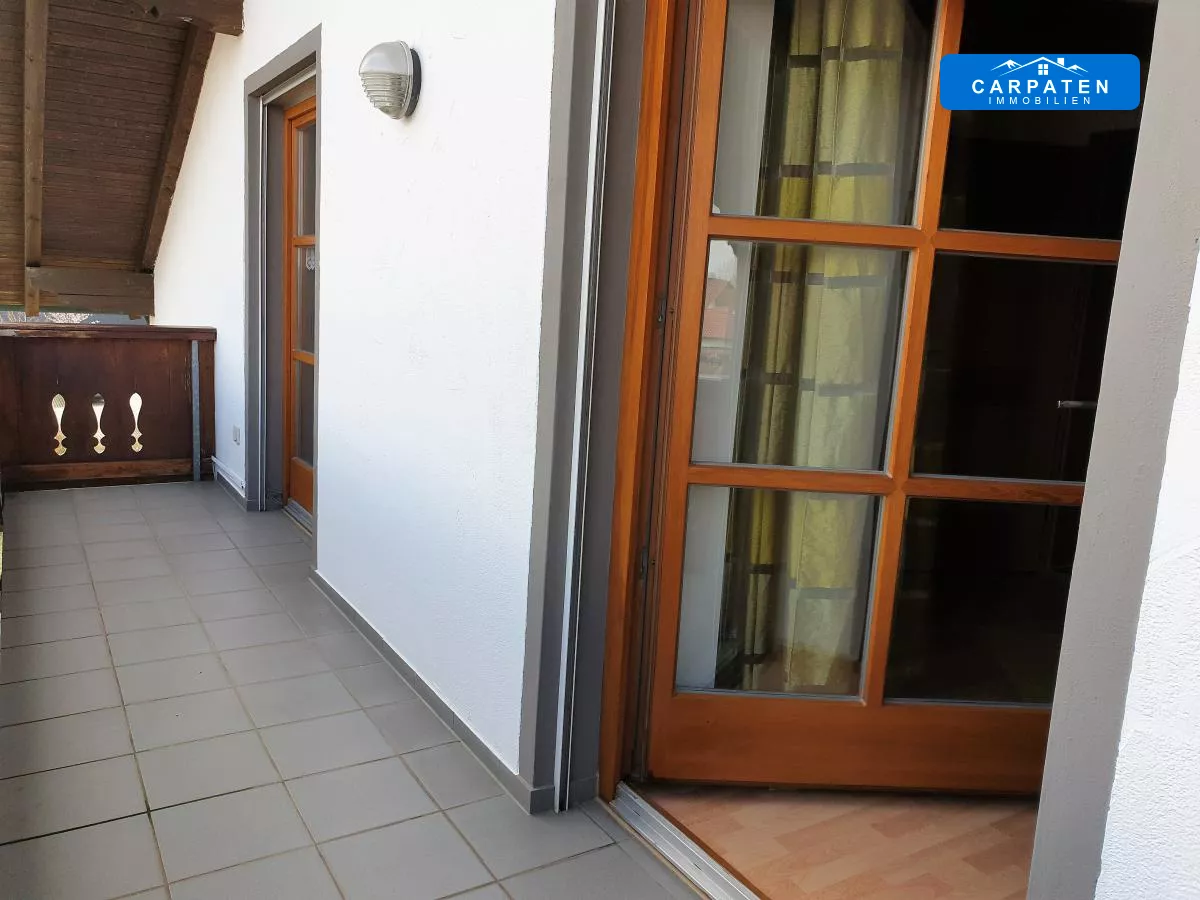 Balkon Kinderzimmer.