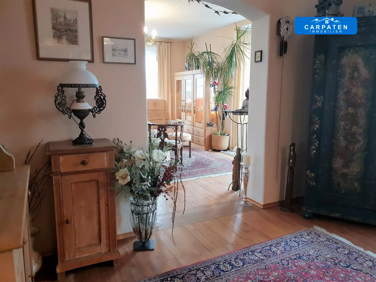 Ansicht Ess-und Wohnzimmer