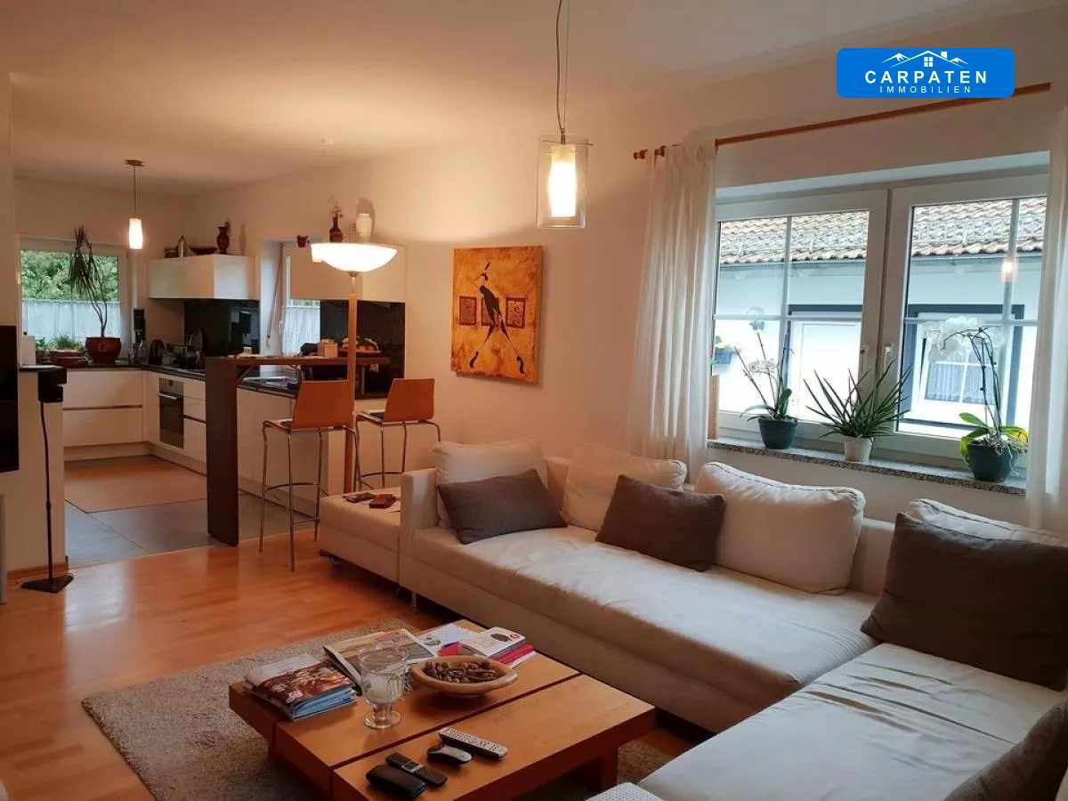 Wohnzimmer und Küche